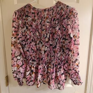 Zara Floral Blouse Medium